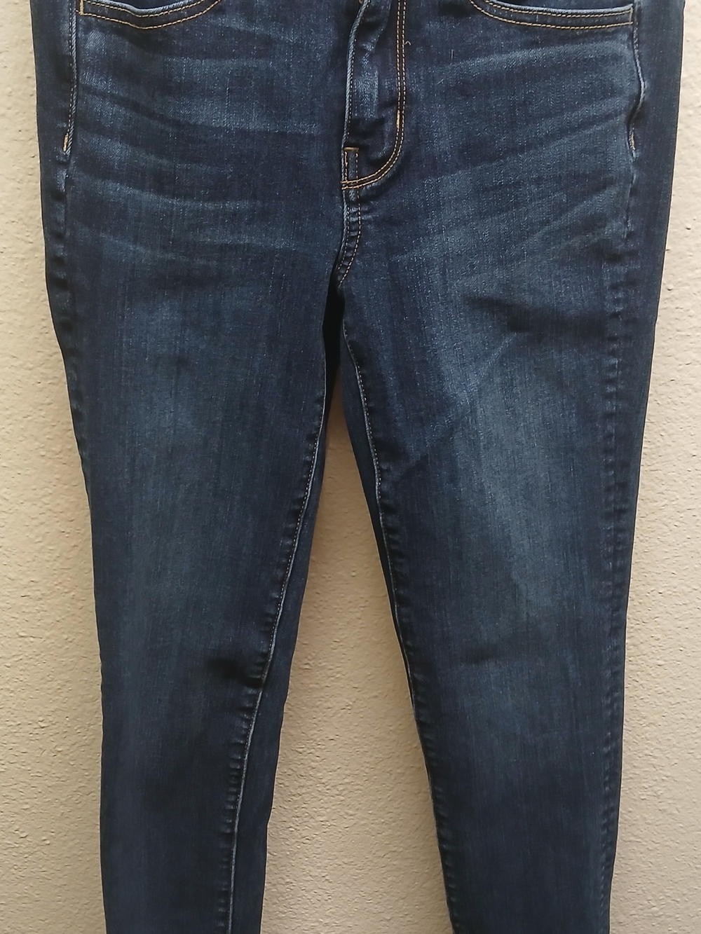 American Eagle Outfitters Women's Dark Blue Skinny Jeans